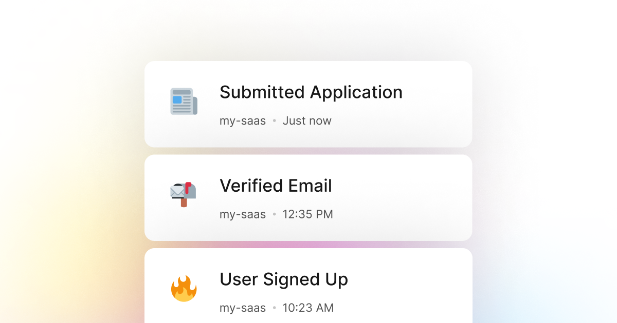 Track when a form is submitted to your C# application